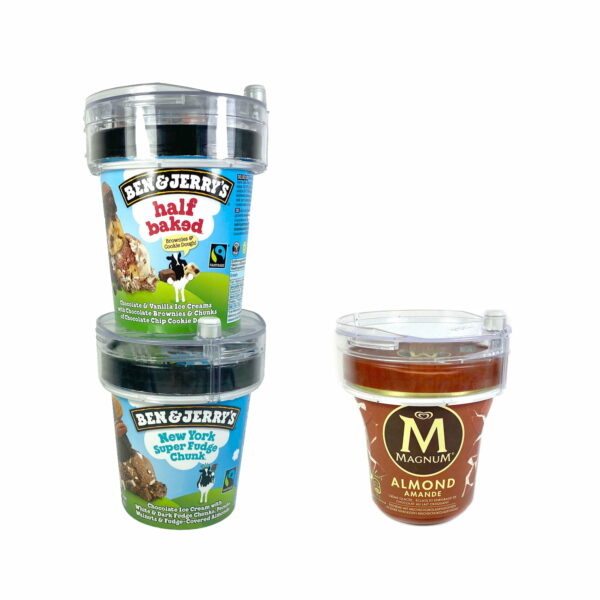 Can-Tag 5 antivol glace Ben and Jerry's et Magnum