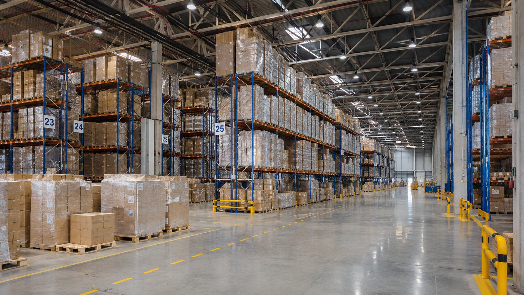 3000 m2 d’entrepôts FORS situés en Ile de France et Picardie.