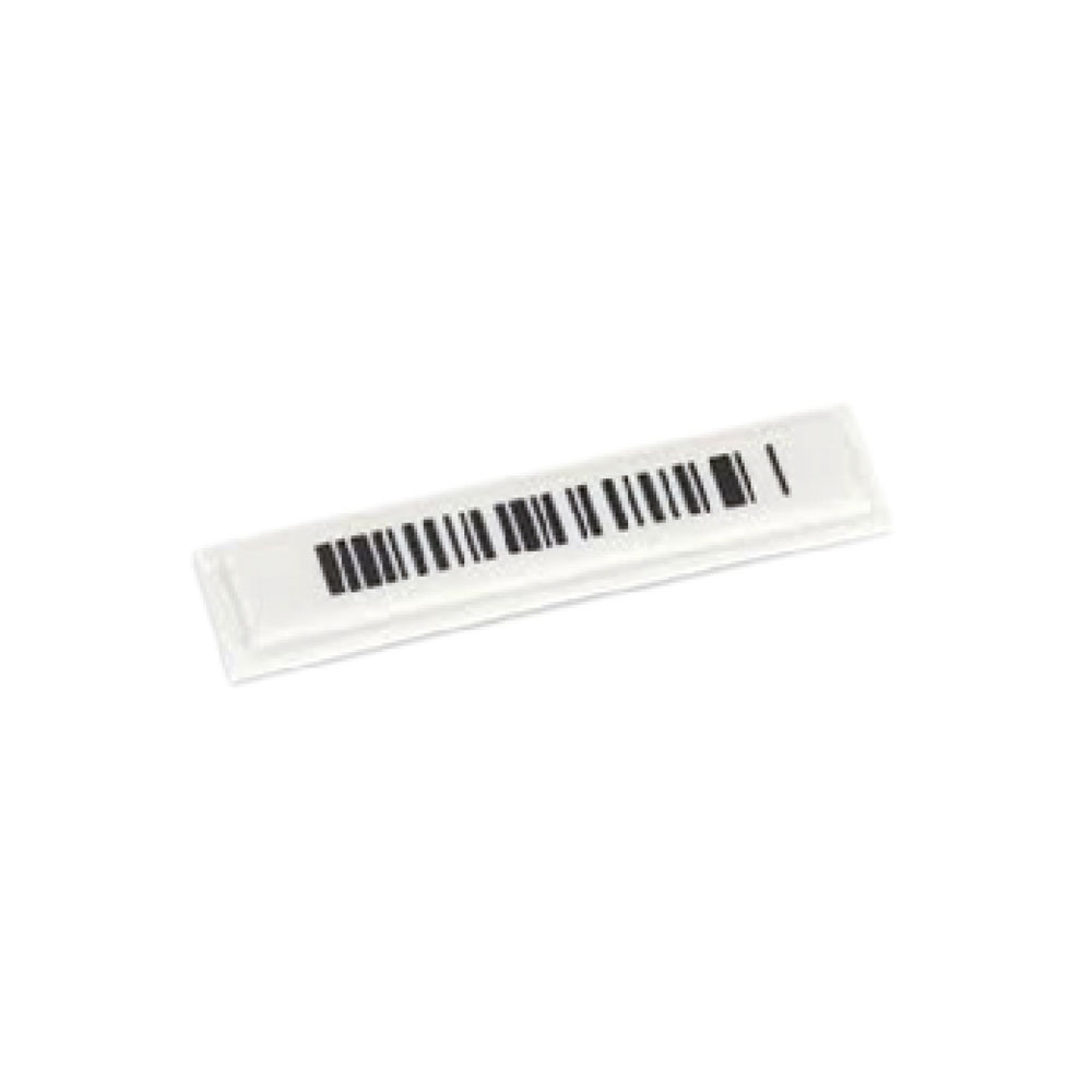 Desactivateur magnetique etiquette adhesive code barre portique