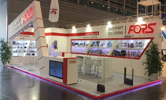 Fors stand in Euroshop trade fair 2017